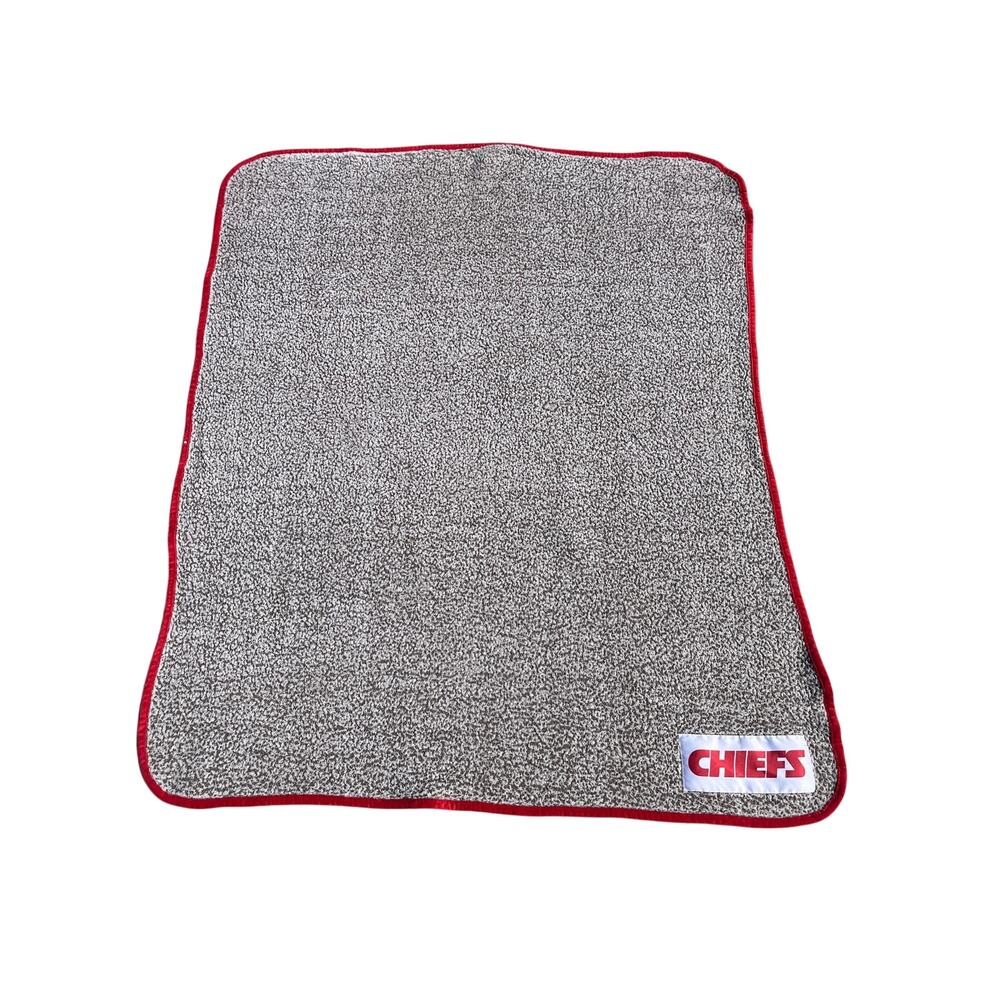 Kansas City Chiefs Oatmeal Frosty Fleece 60”x48”